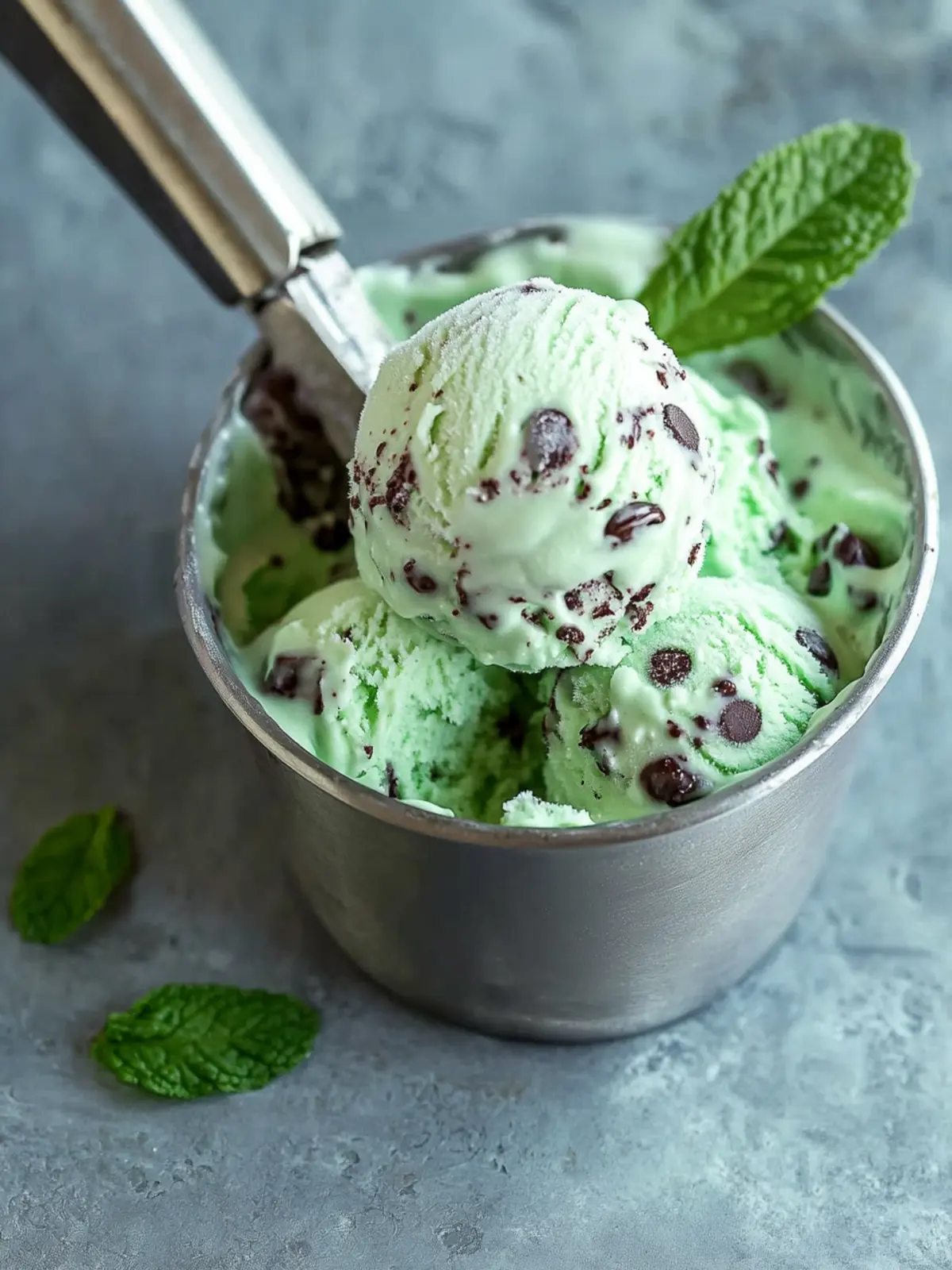 Homemade Mint Chocolate Chip Ice Cream That’s Simply Irresistible 4 Mint Chocolate Chip Ice Cream