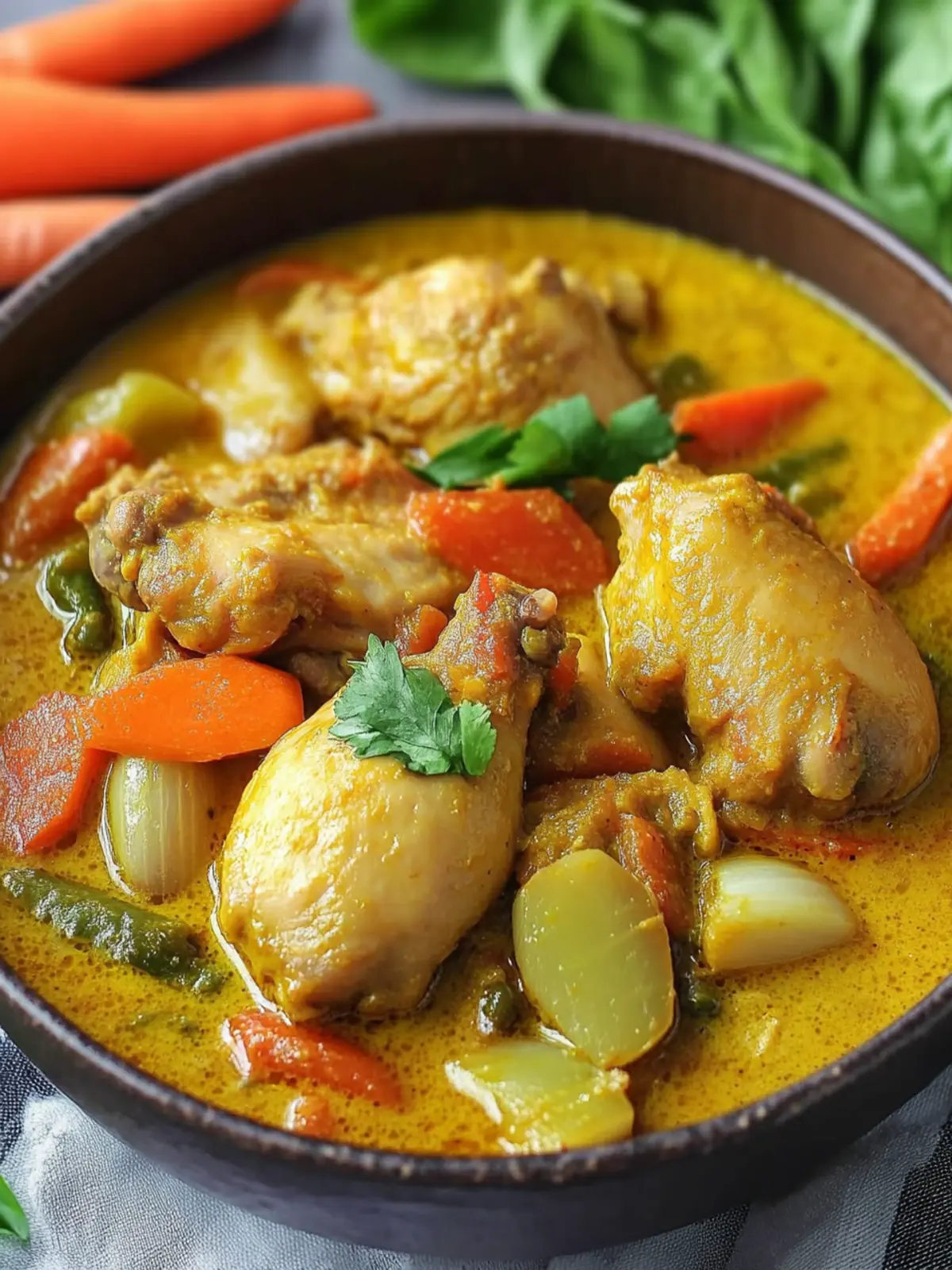 Creamy Filipino Style Chicken Curry with Coconut Milk Bliss 4 Filipino Style Chicken Curry with coconut milk