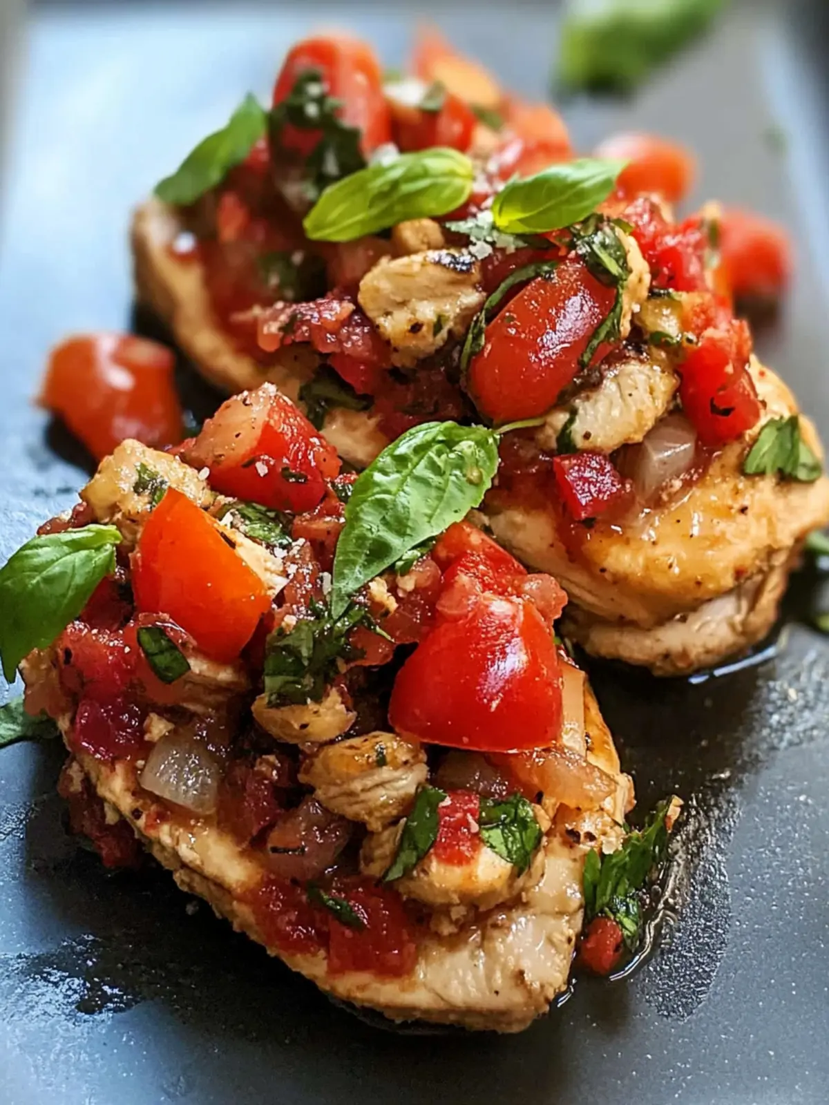 Delicious Slow Cooker Bruschetta Chicken for Keto Lovers 2 Slow Cooker Bruschetta Chicken