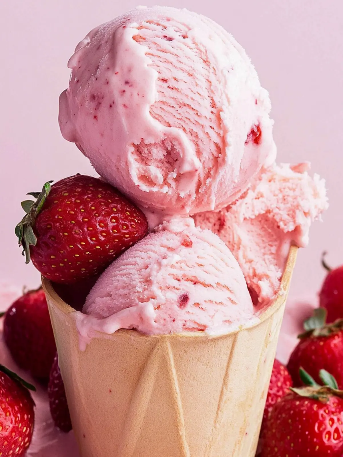 Homemade Strawberry Ice Cream That Shouts Summer Bliss 2 Strawberry Ice Cream
