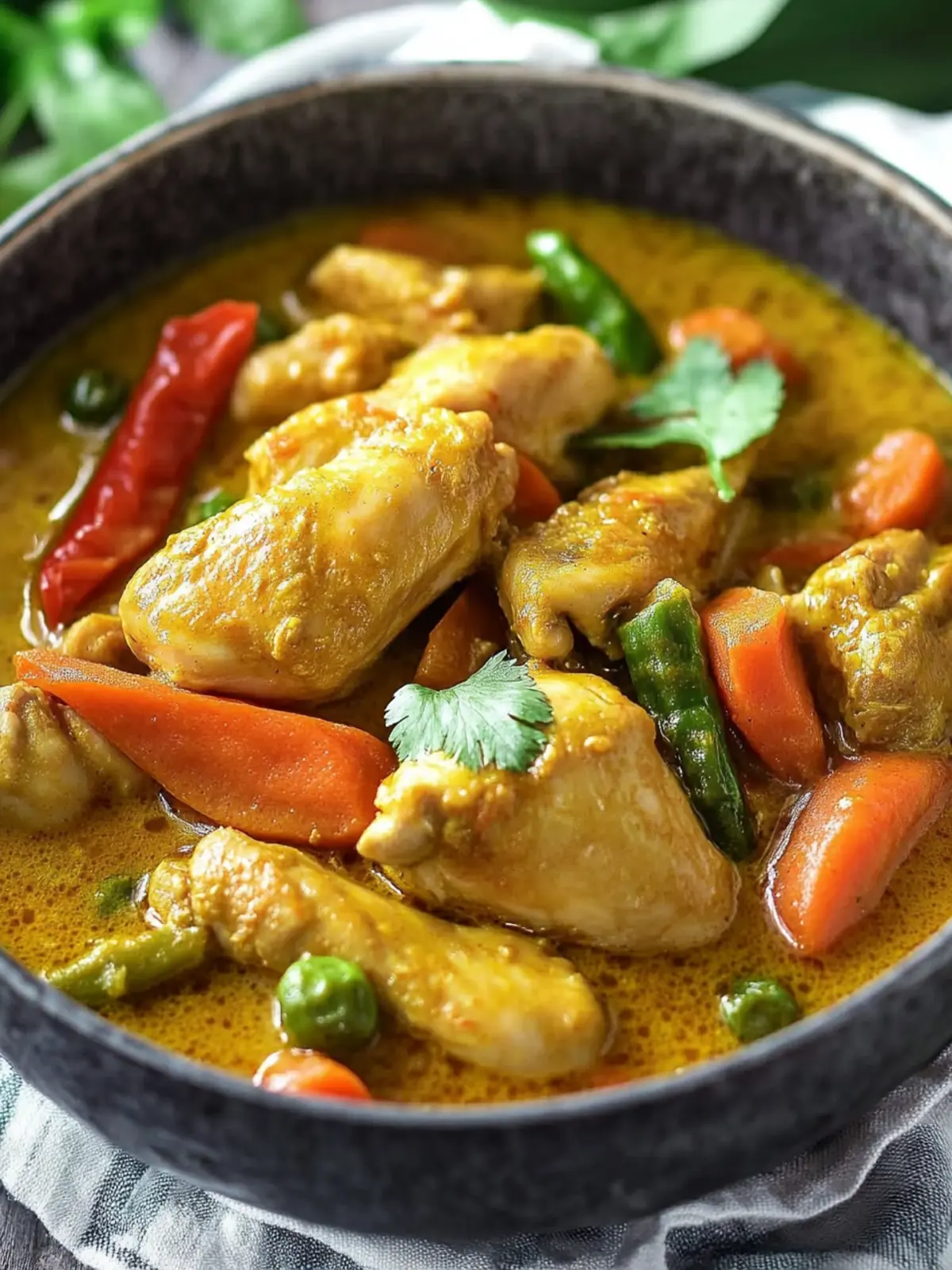 Creamy Filipino Style Chicken Curry with Coconut Milk Bliss 3 Filipino Style Chicken Curry with coconut milk