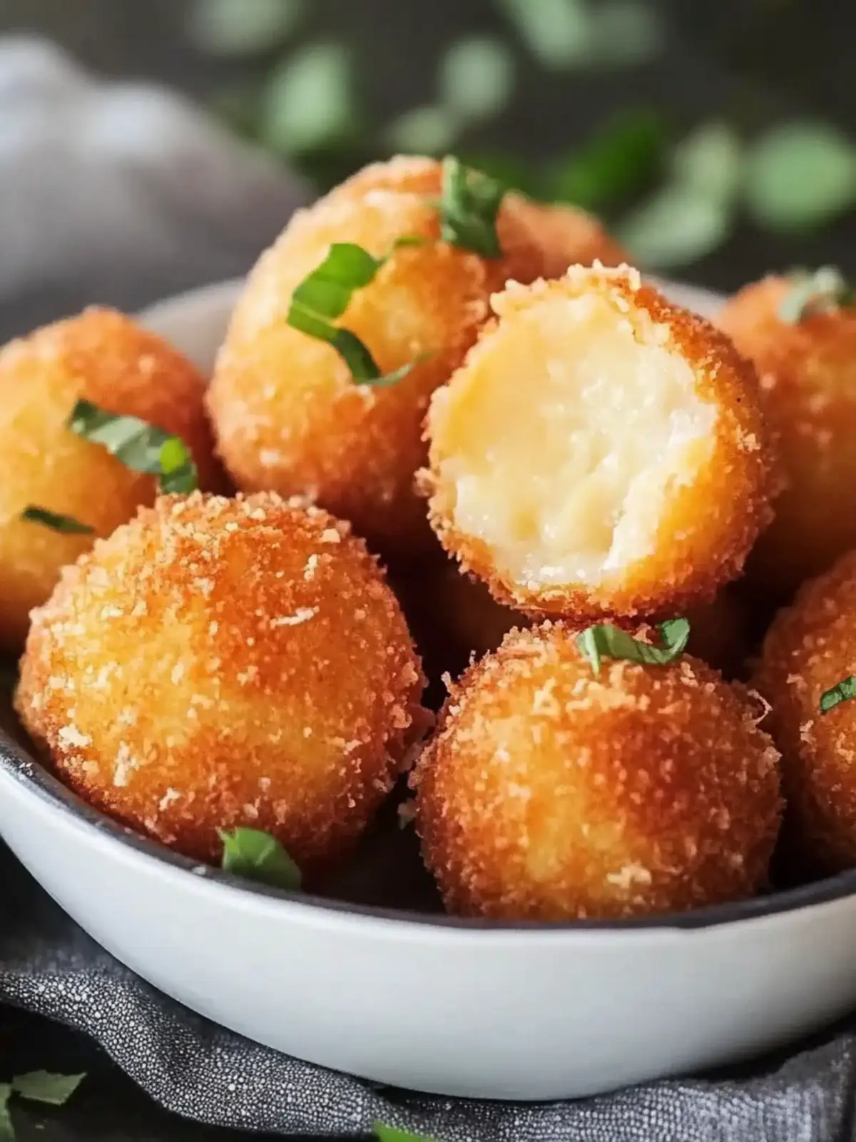 Irresistibly Crispy Potato Cheese Balls You’ll Love! 2 POTATO CHEESE BALLS