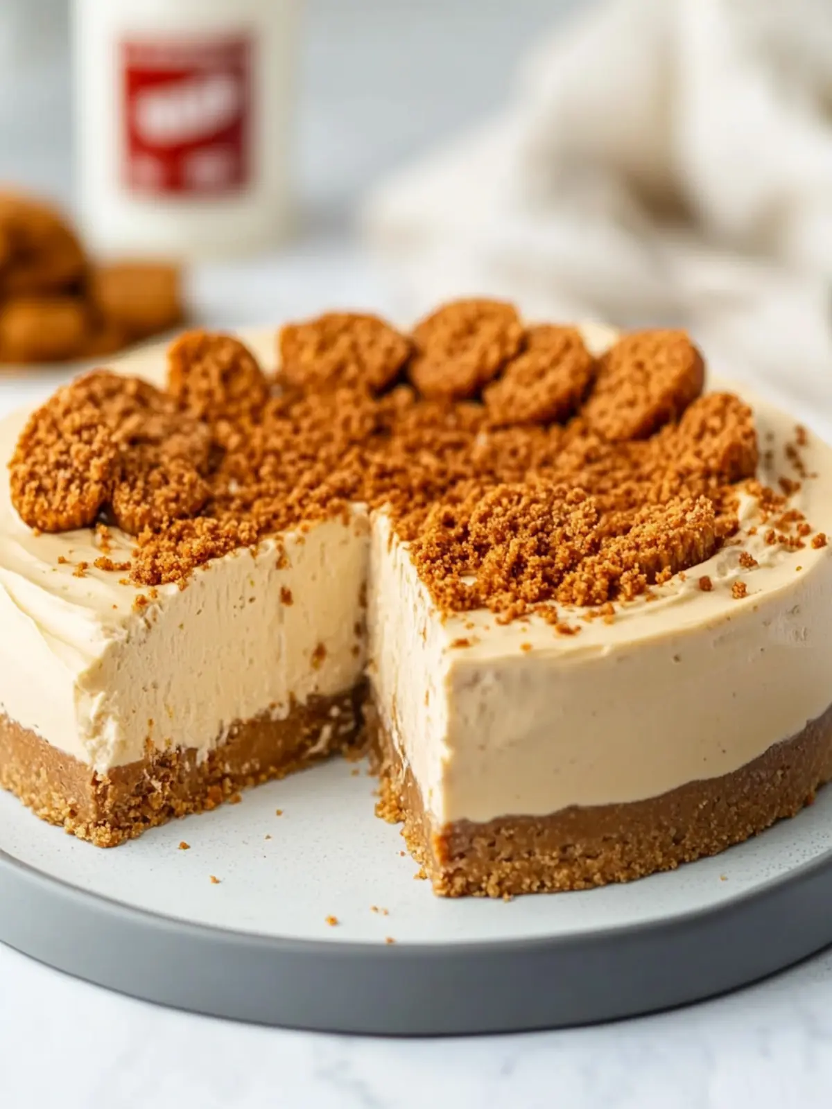 Deliciously Easy No-Bake Lotus Biscoff Cheesecake Recipe 4 Easy No-Bake Lotus Biscoff Cheesecake Recipe