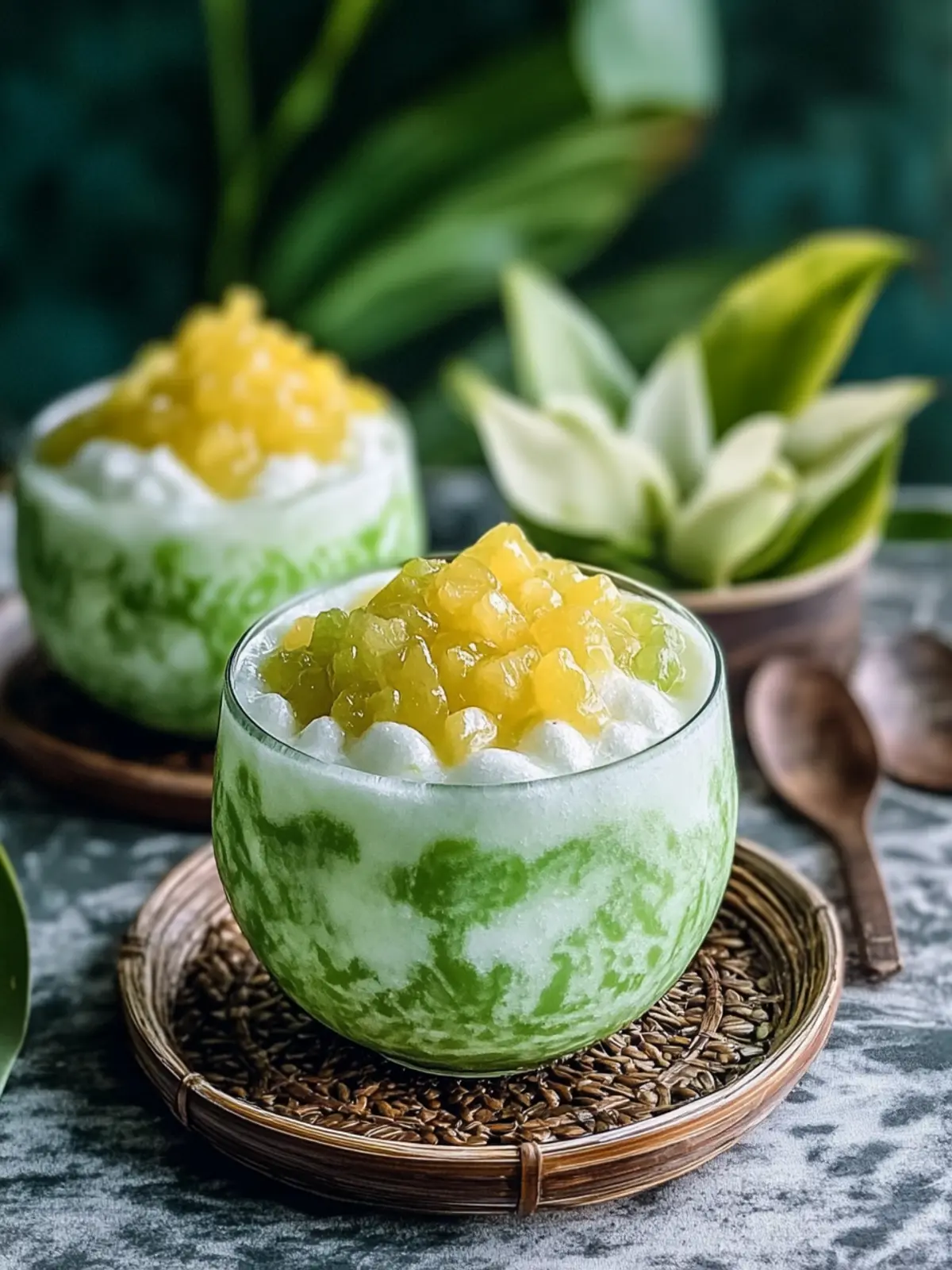 Thai Lod Chong Dessert Cendol Recipe for a Cool Summer Treat 5 Thai Lod Chong Dessert (Cendol Recipe)