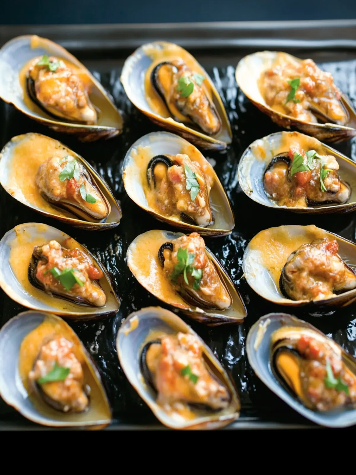 Baked Mayo-Cheese Mussels: Quick Gourmet Delight at Home 3 Baked Mayo-Cheese Mussels