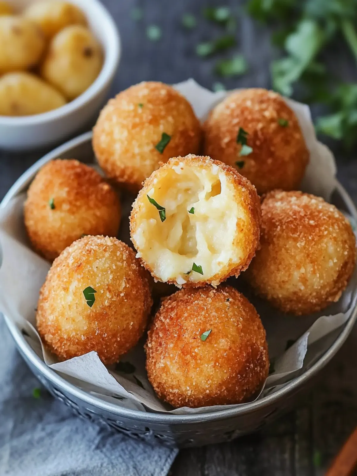 Cafe Style Potato Cheese Balls: Crispy Comfort Made Easy 4 Cafe Style Potato Cheese Balls