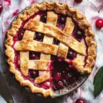 Sour Cherry Pie with Nutty Almond Flour Crust Delight 6 Sour Cherry Pie