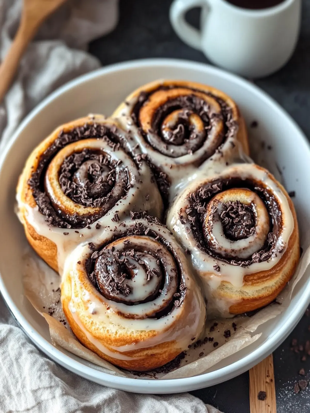 Super Soft Chocolate Espresso Rolls That Melt in Your Mouth 4 Super Soft Chocolate Espresso Rolls