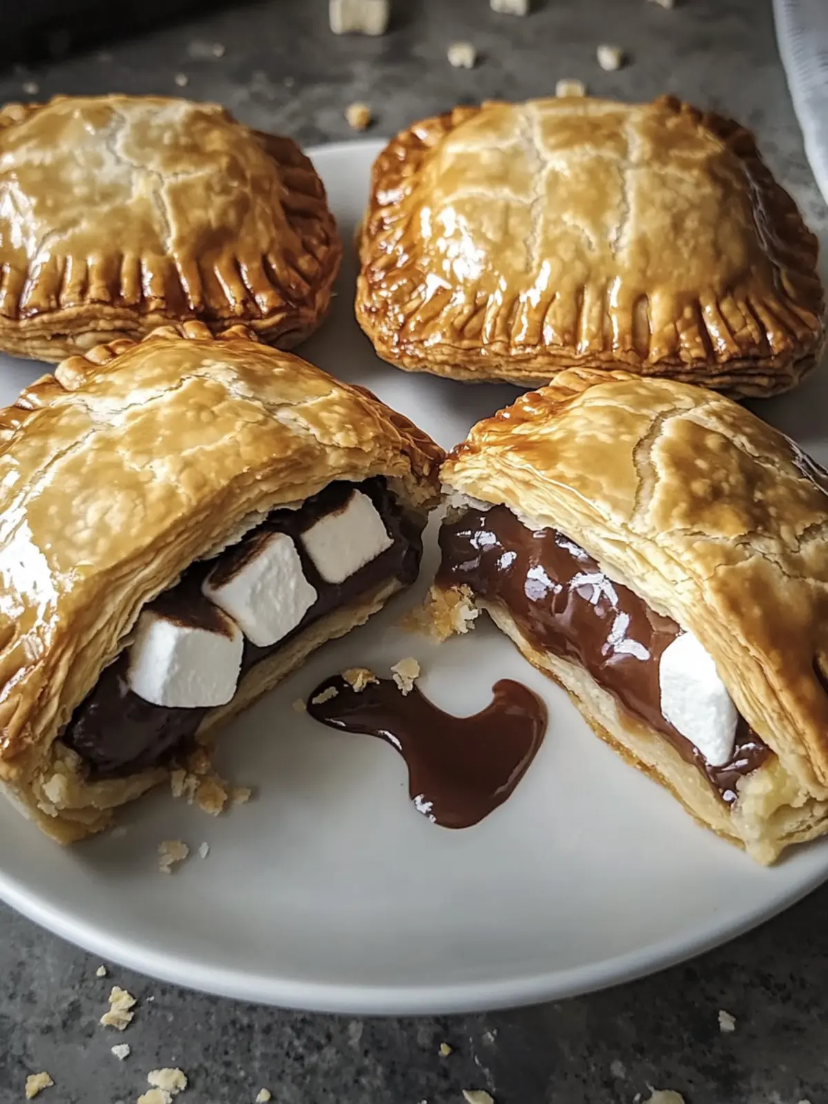 S’mores Hand Pies: Irresistibly Gooey Homemade Happiness 4 S’mores Hand Pies: Irresistibly Gooey and Homemade Delights