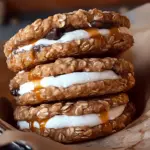 Ultimate Salted Caramel Chocolate Chip Oatmeal Cream Pies 6 Salted Caramel Chocolate Chip Oatmeal Cream Pies
