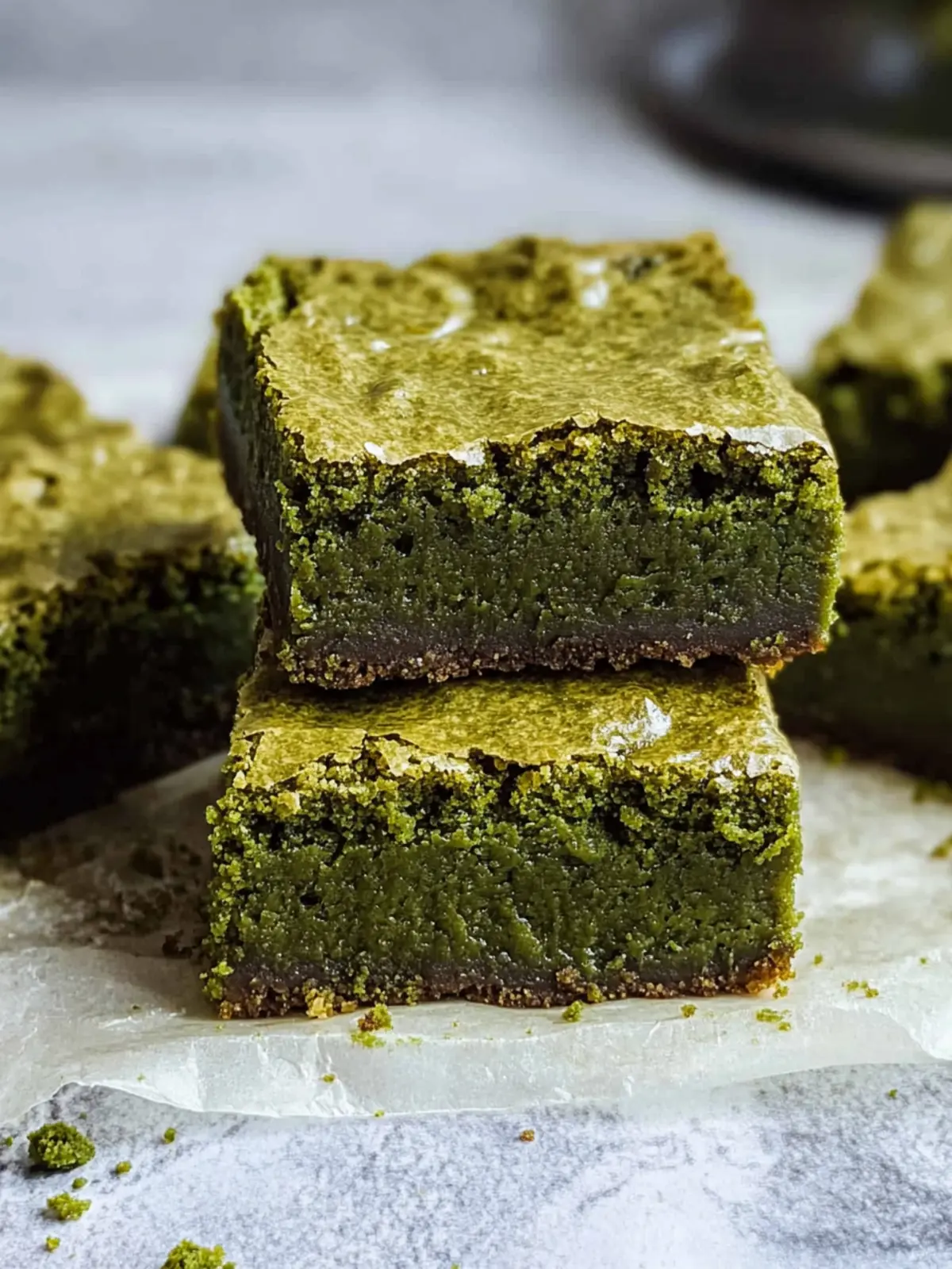 Fudgy Matcha Brownies for a Vibrant Sweet Treat Boost 5 Matcha Brownies