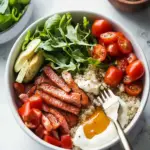 Savory BLT Quinoa Bowls with Creamy Yogurt Dressing 8 BLT Quinoa Bowls