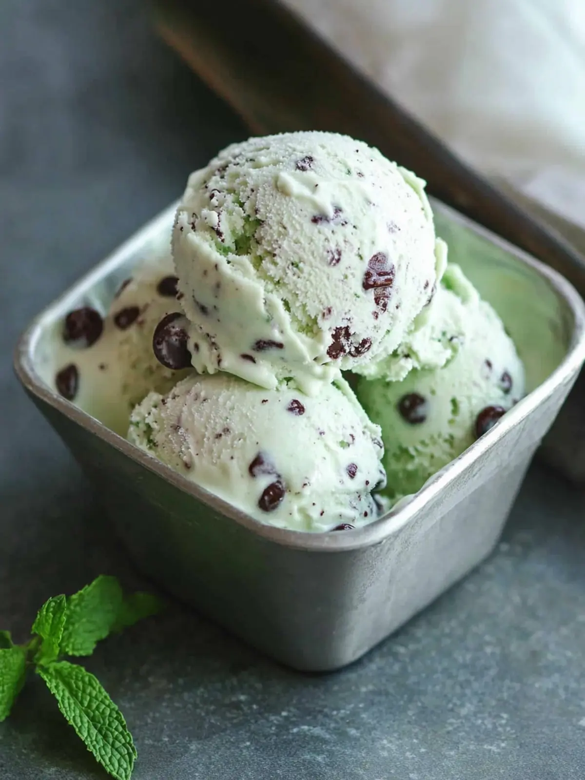 Homemade Mint Chocolate Chip Ice Cream That’s Simply Irresistible 3 Mint Chocolate Chip Ice Cream