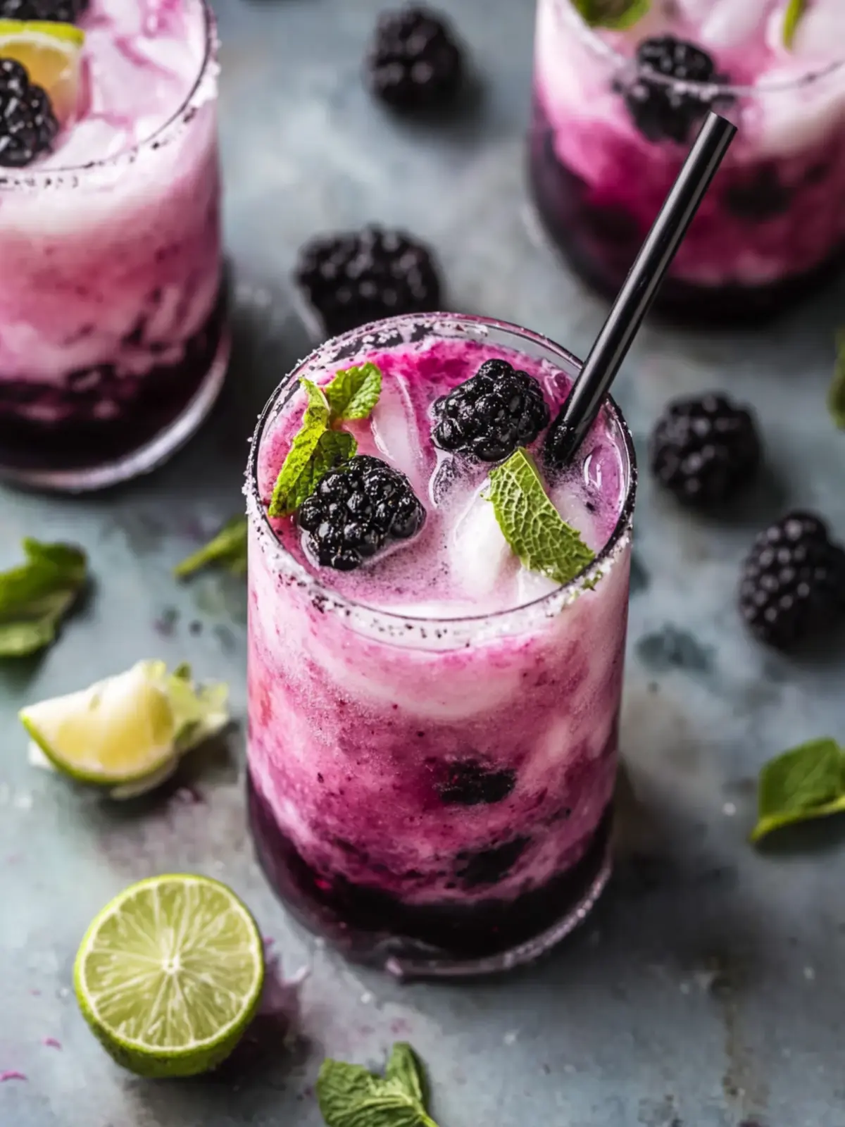 Creamy Blackberry Coconut Mojito: Your Summer Sipping Delight 3 Creamy Blackberry Coconut Mojito