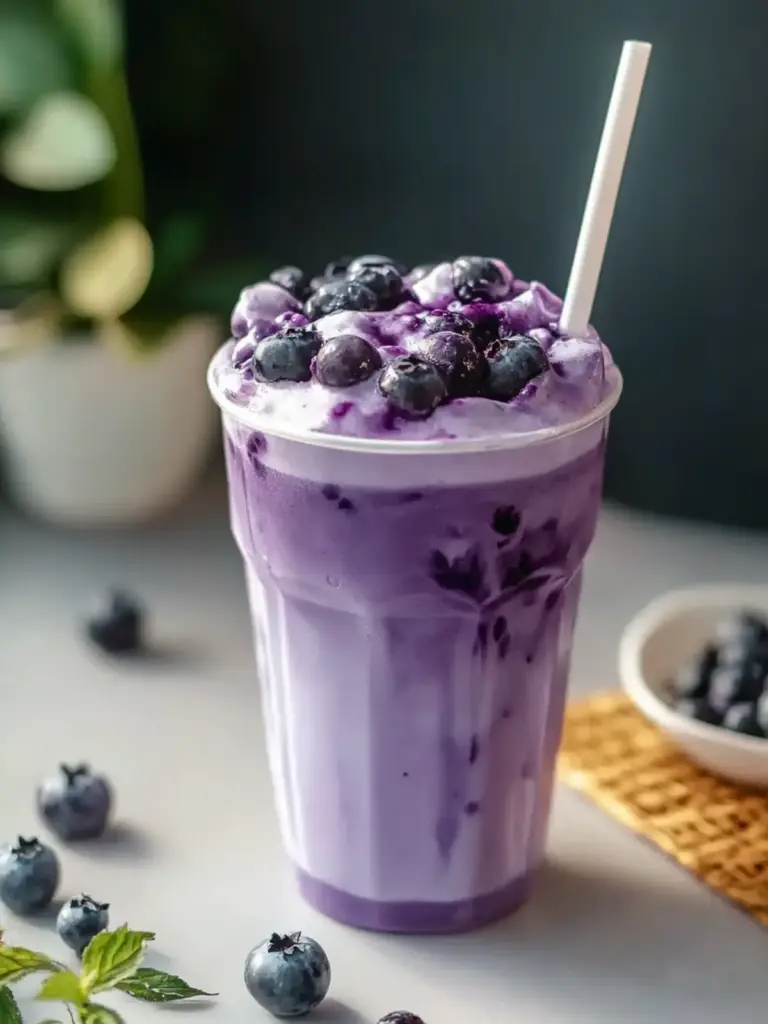Blueberry Milk Tea