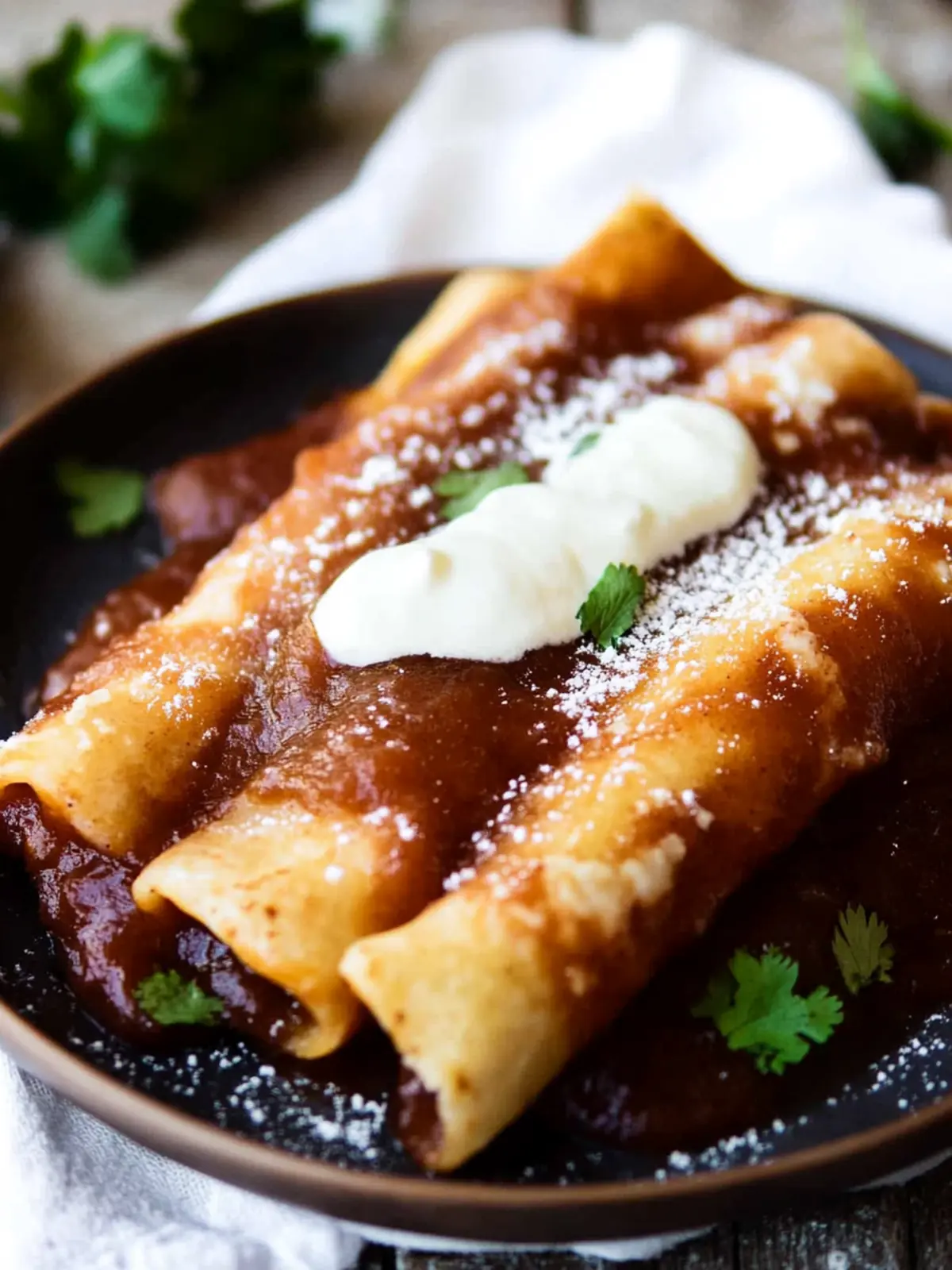 Delicious Enfrijoladas: A Cozy Mexican Delight You’ll Love 3 Enfrijoladas