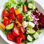 Delicious Healthy Dinner Salad with Roasted Potatoes and Feta 6 Healthy Dinner Salad