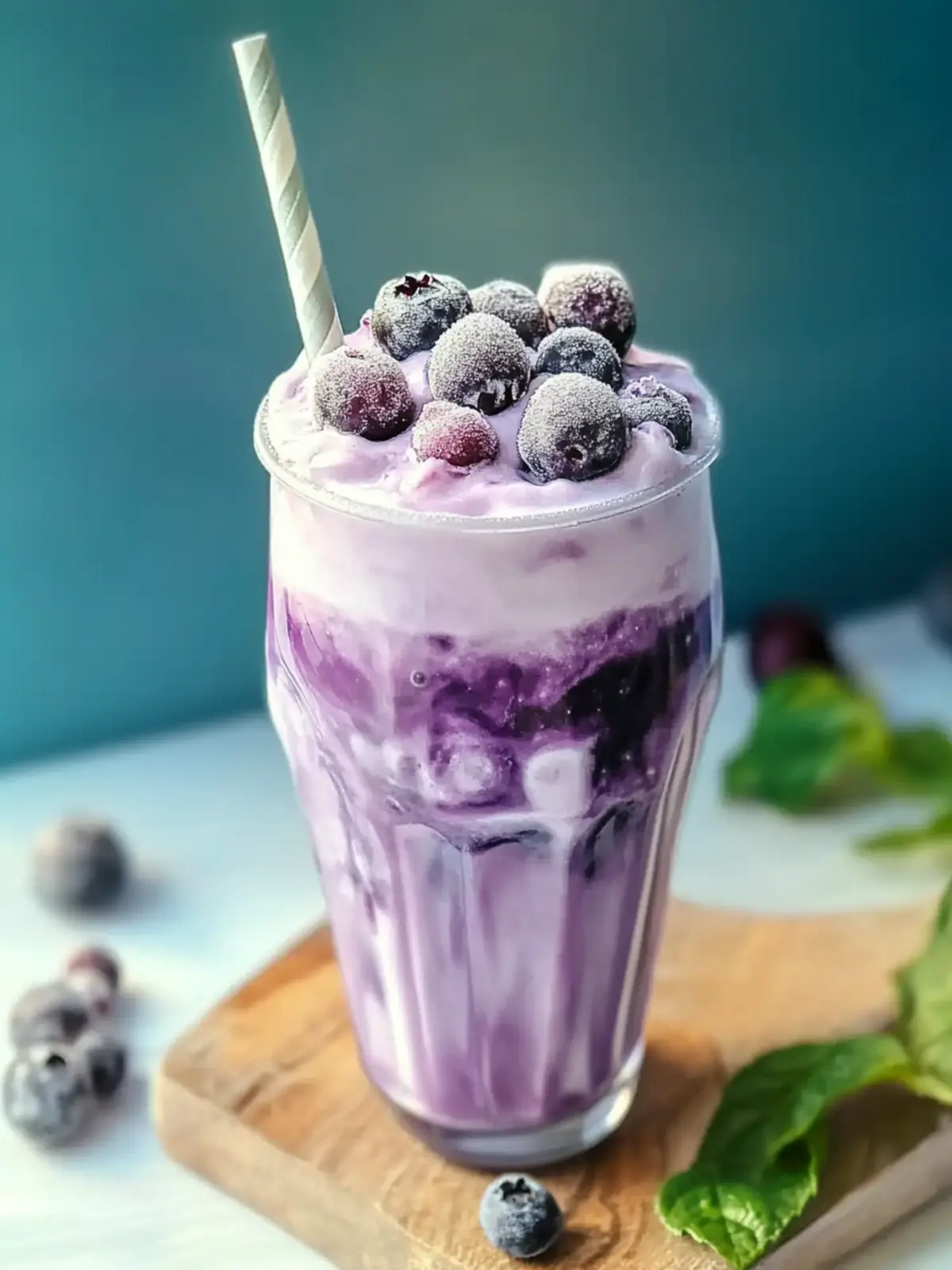 Delicious Blueberry Milk Tea Recipe for a Colorful Treat 4 Blueberry Milk Tea