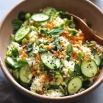 Crispy Rice Salad with Cucumbers and Herbs for a Fresh Twist 45 Crispy Rice Salad with Cucumbers and Herbs