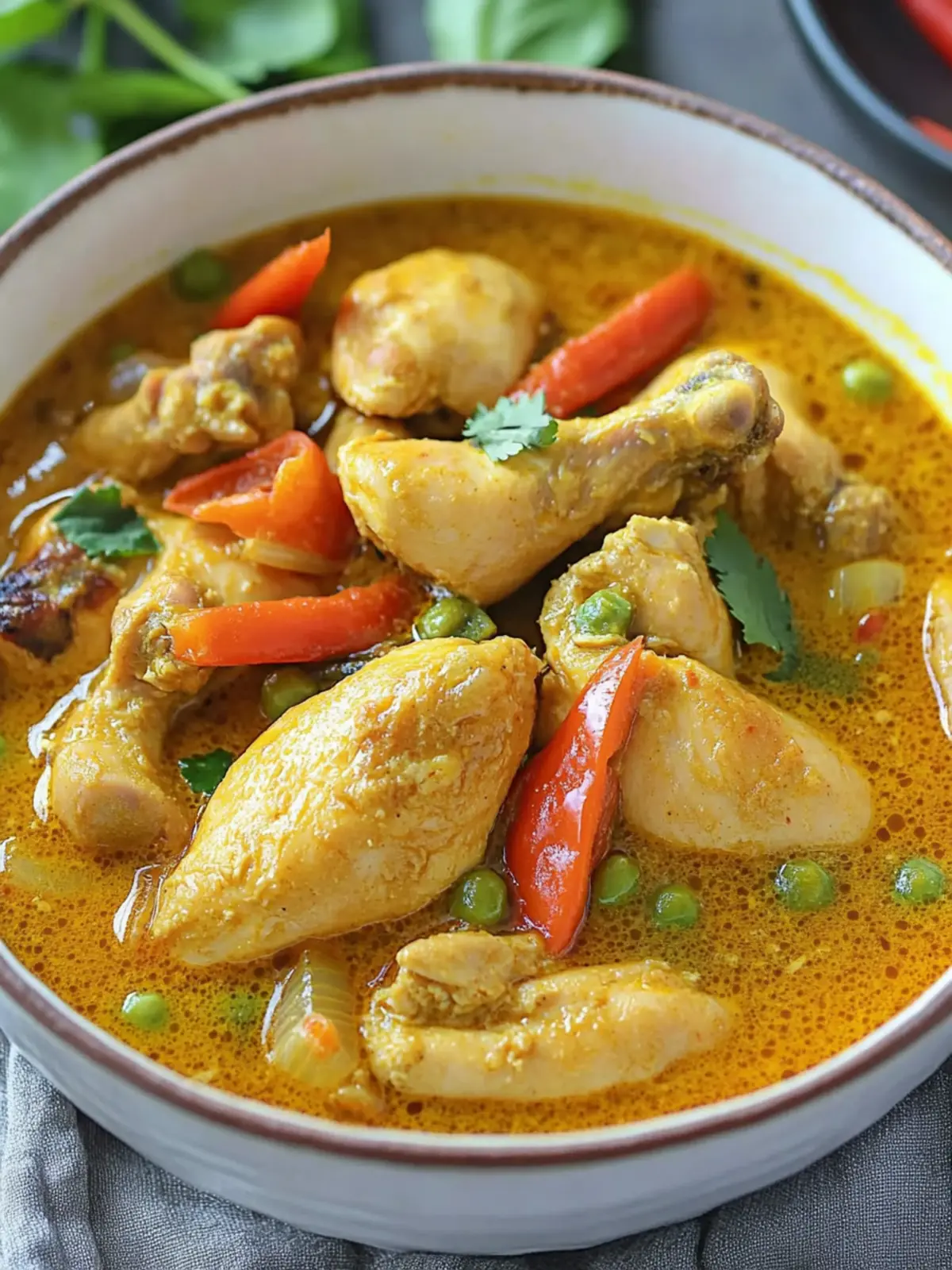 Creamy Filipino Style Chicken Curry with Coconut Milk Bliss 2 Filipino Style Chicken Curry with coconut milk