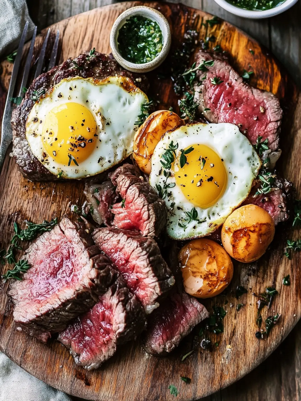 Savor Steak and Sunny Side Up Eggs for a Hearty Breakfast 4 Steak and Sunny Side Up Eggs for Breakfast