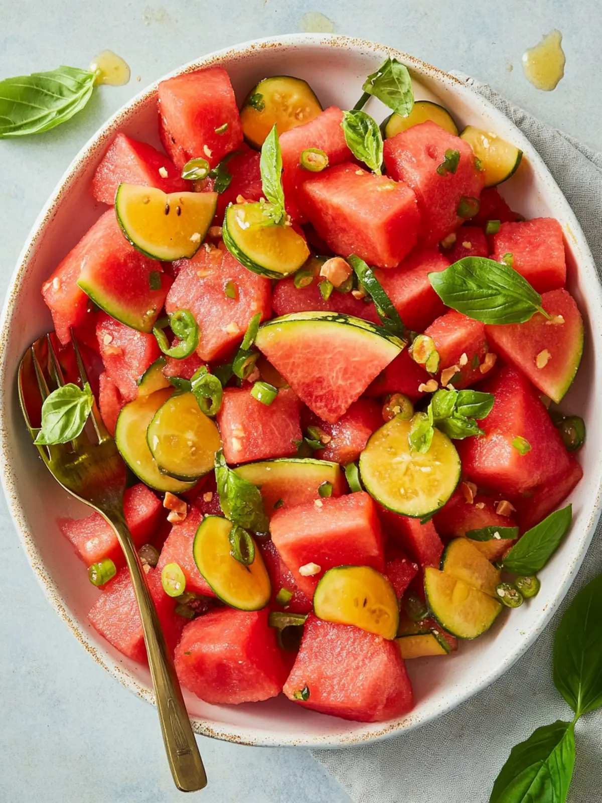 Delicious Thai Watermelon Salad: A Sweet & Spicy Summer Treat 3 Thai Watermelon Salad