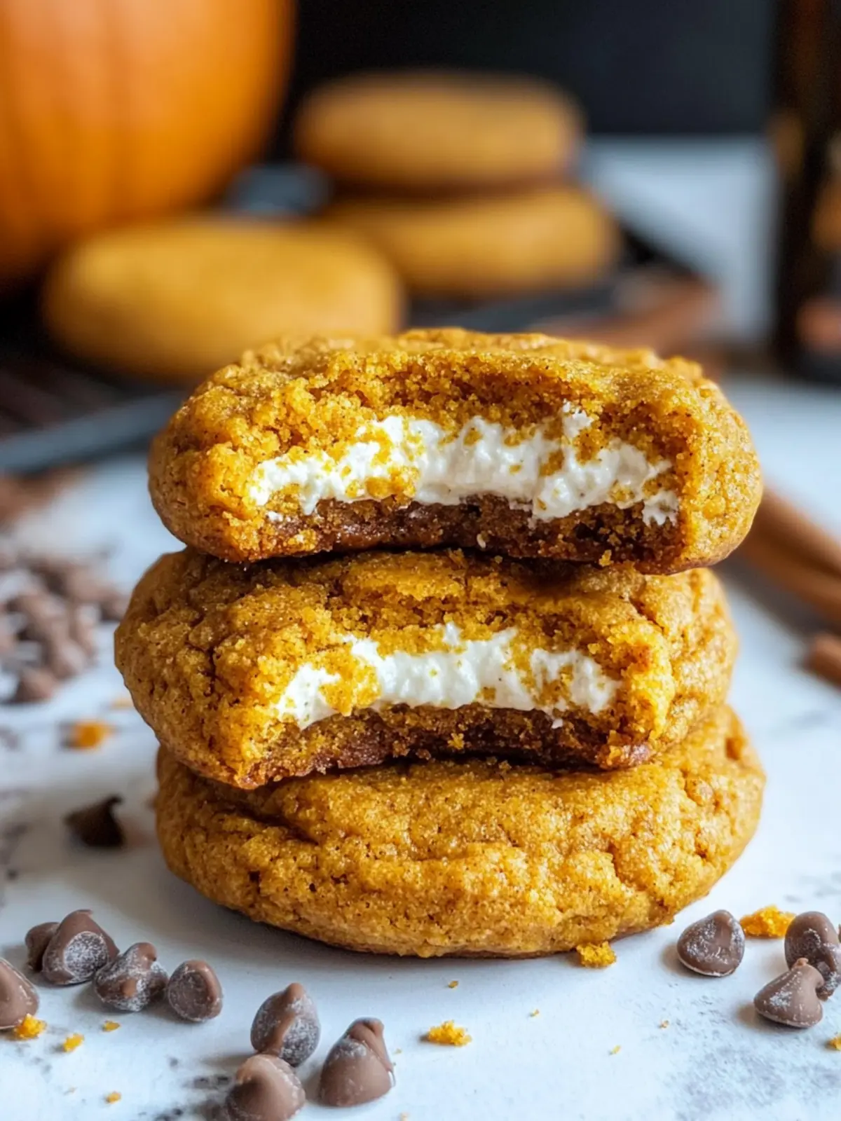 Delicious Healthy Pumpkin Cheesecake Cookies That Pack Protein 4 Healthy Pumpkin Cheesecake Cookies (High Protein & Low Carb)