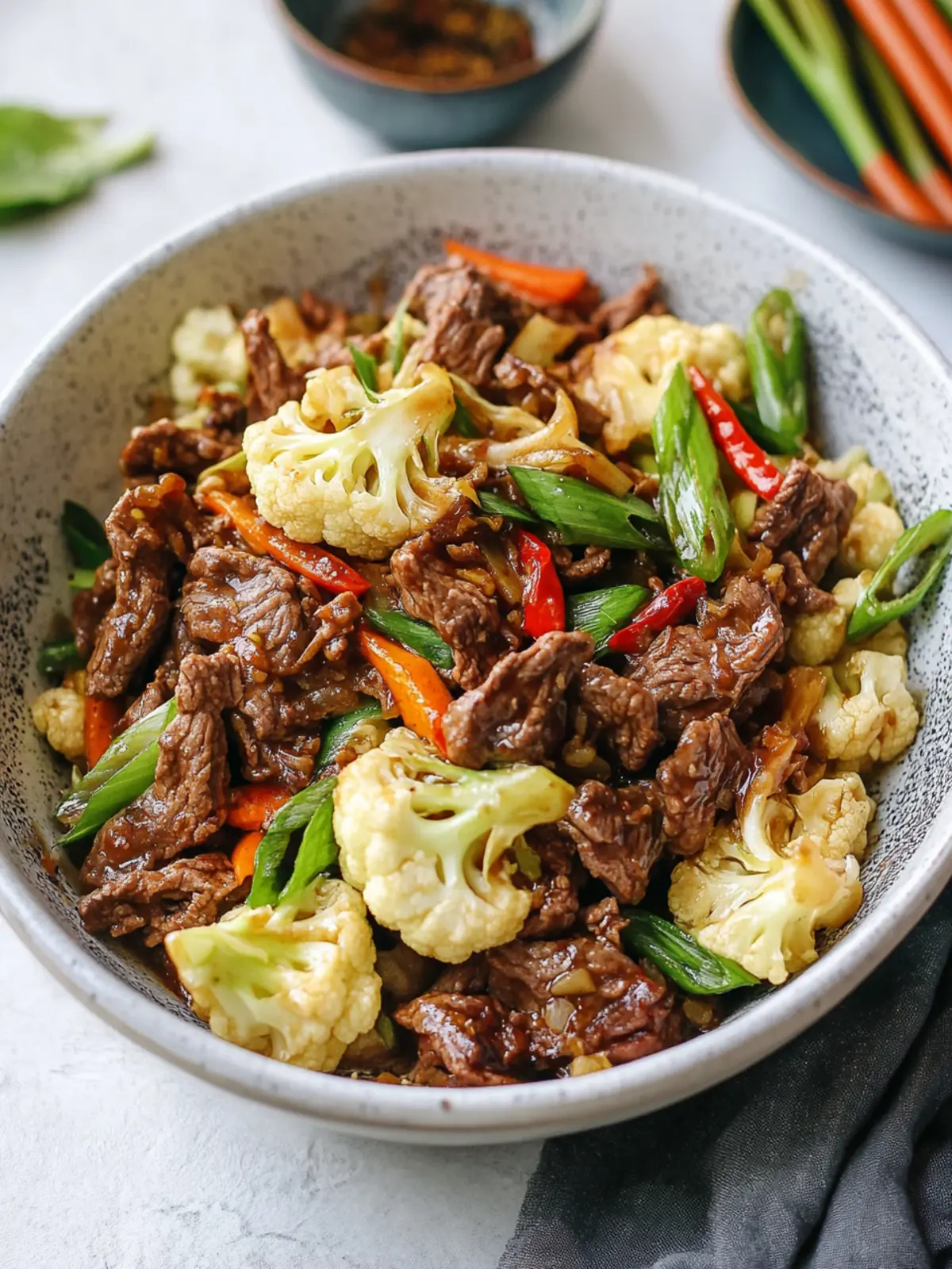Savory Cauliflower Stir-Fry with Beef for Quick Weeknight Wins 4 Cauliflower Stir-Fry with Beef