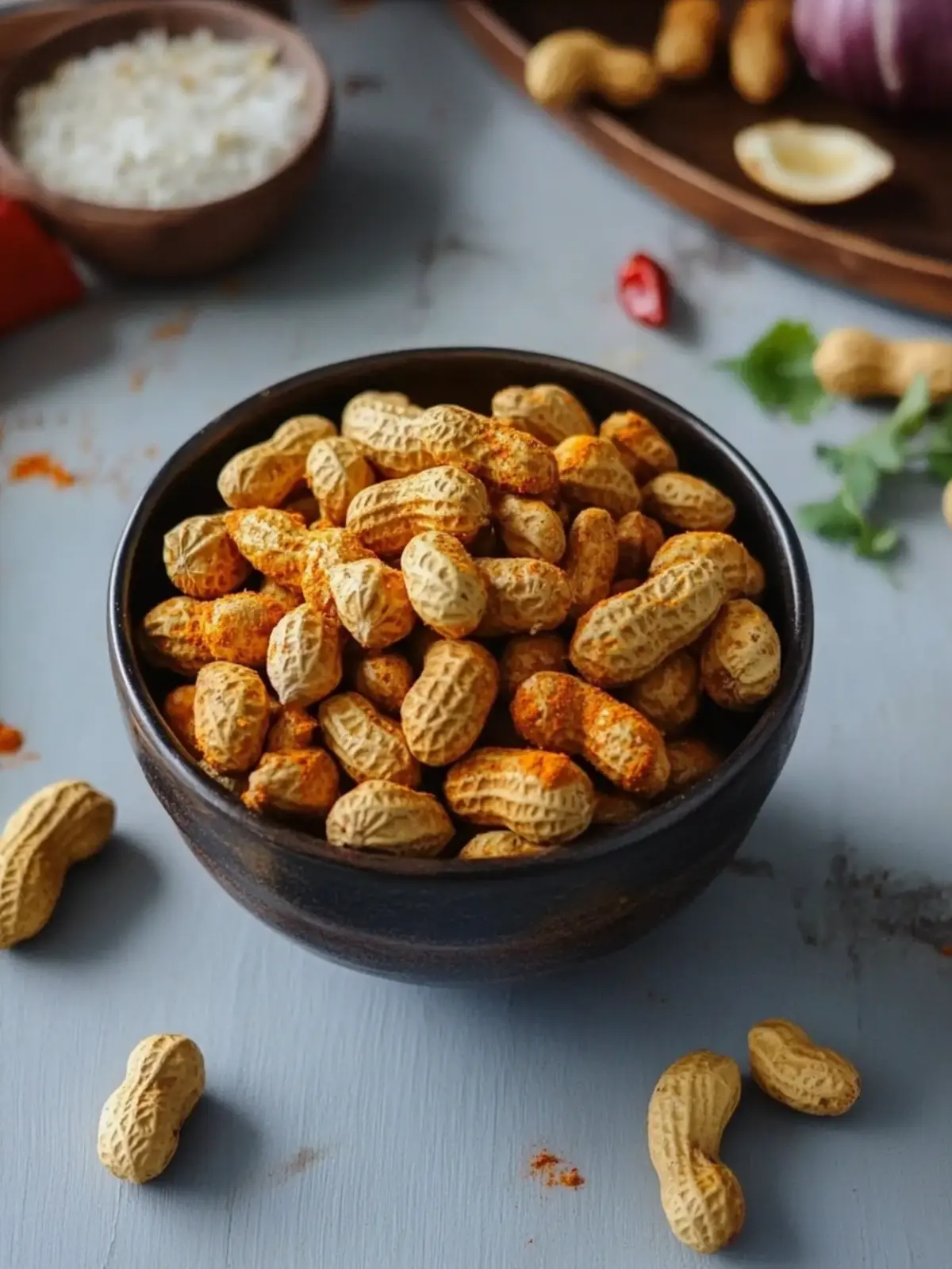 Crispy Masala Peanuts: The Ultimate Vegan Snack You’ll Love 2 Masala Peanuts