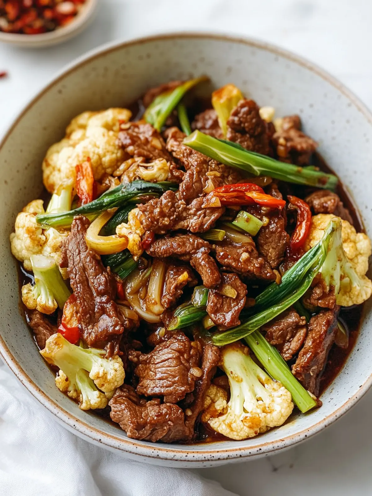 Savory Cauliflower Stir-Fry with Beef for Quick Weeknight Wins 2 Cauliflower Stir-Fry with Beef