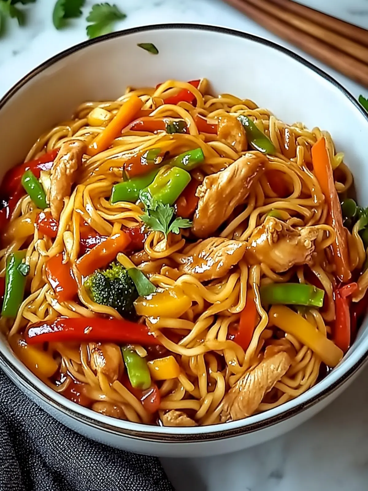 Easy Stir Fry Noodles with Chicken and Vegetables Delight Made Fast 2 Easy Stir Fry Noodles with Chicken and Vegetables Delight