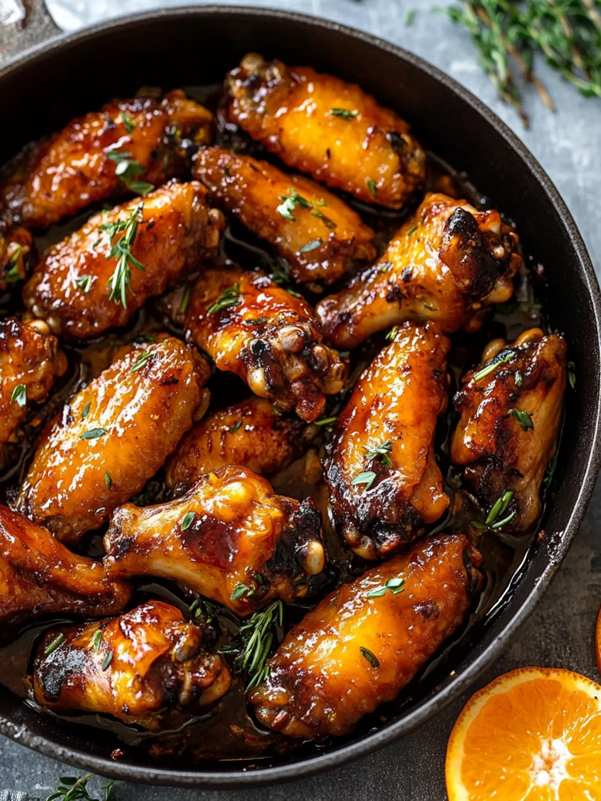 Crispy Spicy Orange Chicken Wings You’ll Crave Again and Again 2 Spicy Orange Chicken Wings