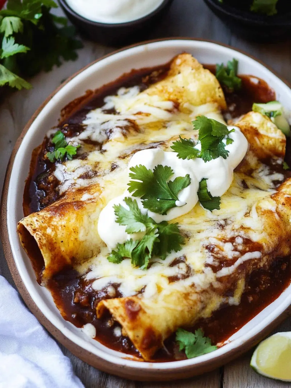 Delicious Enfrijoladas: A Cozy Mexican Delight You’ll Love 2 Enfrijoladas