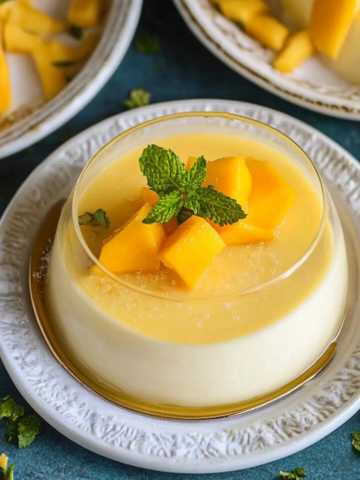 Delightful Mango Panna Cotta: A 10-Minute Tropical Treat 4 Mango Panna Cotta
