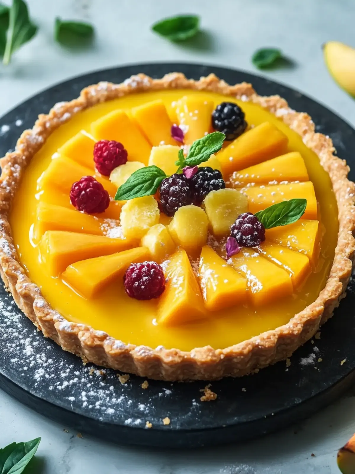 Tropical Mango Curd Tart Recipe for a Fresh Twist at Home 3 Mango Curd Tart Recipe