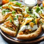Savory Zachte Pizzabroodjes met Kip en Knapperige Aardappelfriet 8 Zachte Pizzabroodjes met Kip en Aardappelfriet
