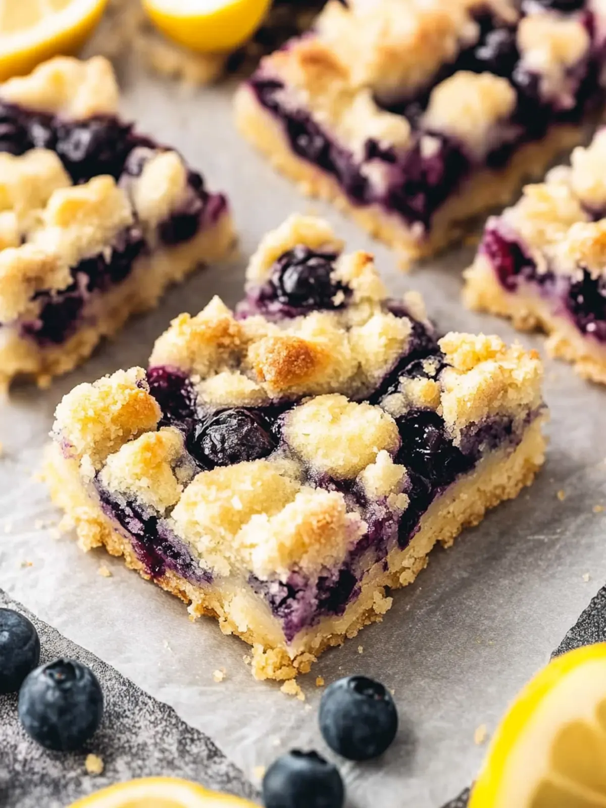 Irresistible Lemon Blueberry Crumb Bars for Easy Summer Treats 4 Lemon Blueberry Crumb Bars