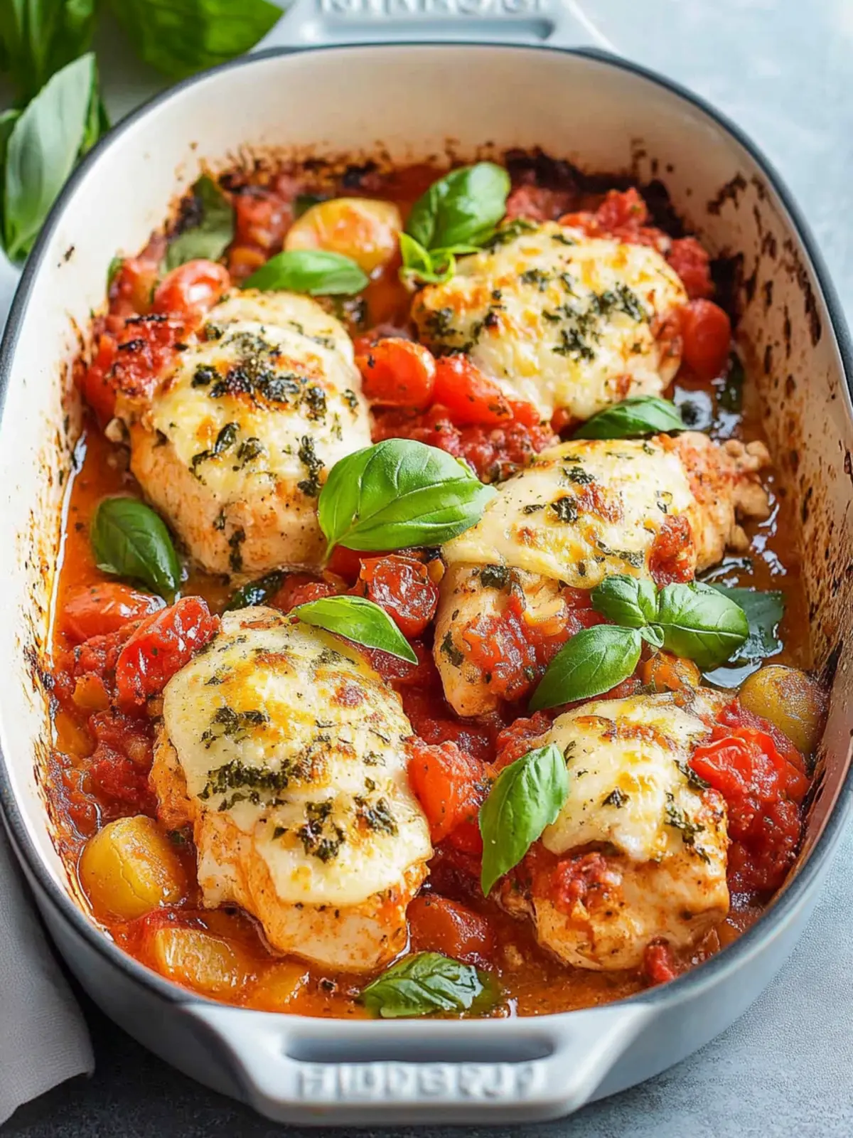 Bruschetta Chicken Bake: Irresistibly Fresh for Summer Nights 4 Bruschetta Chicken Bake