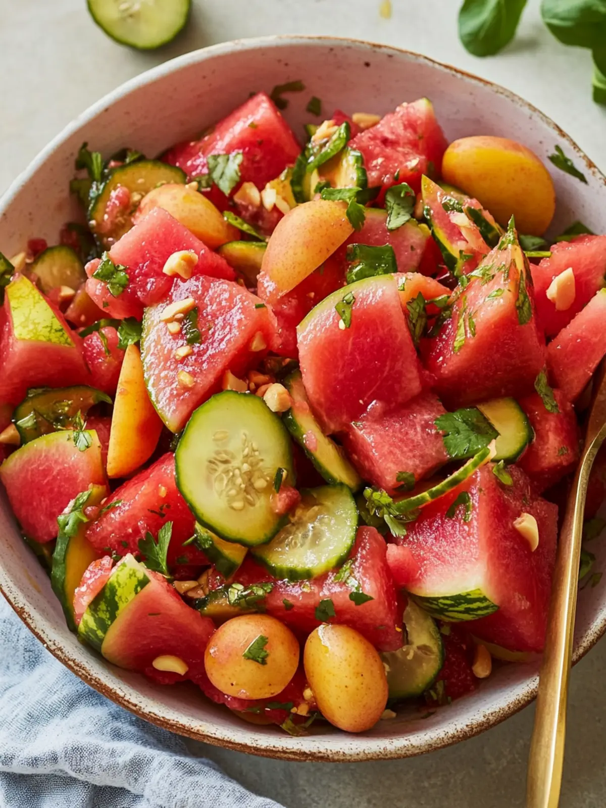 Delicious Thai Watermelon Salad: A Sweet & Spicy Summer Treat 2 Thai Watermelon Salad