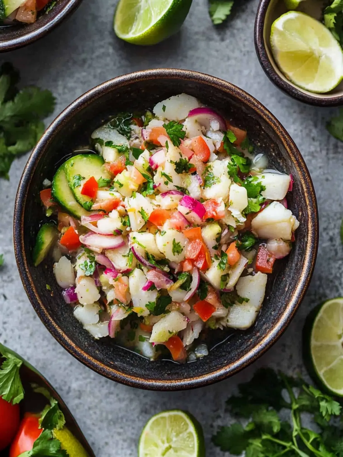 Irresistible Cod Ceviche: Fresh, Zesty, and Full of Flavor 4 Cod Ceviche