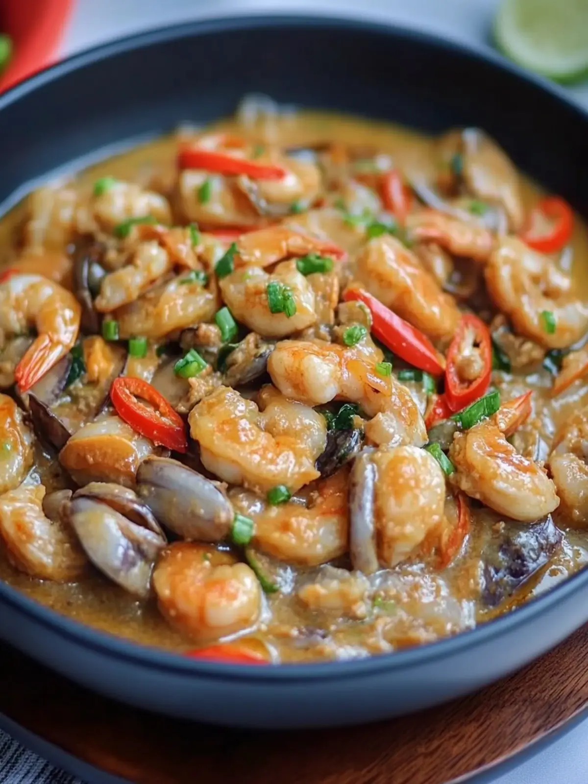 Spicy Tahong Bicol Express: Quick Creamy Mussels Delight 4 Tahong Bicol Express