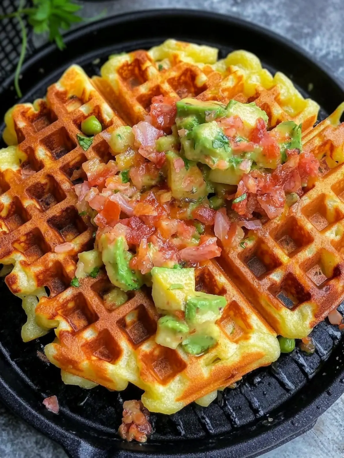 Delicious Loaded Potato Waffles for Your Best Breakfast Feast 3 Loaded Potato Waffles