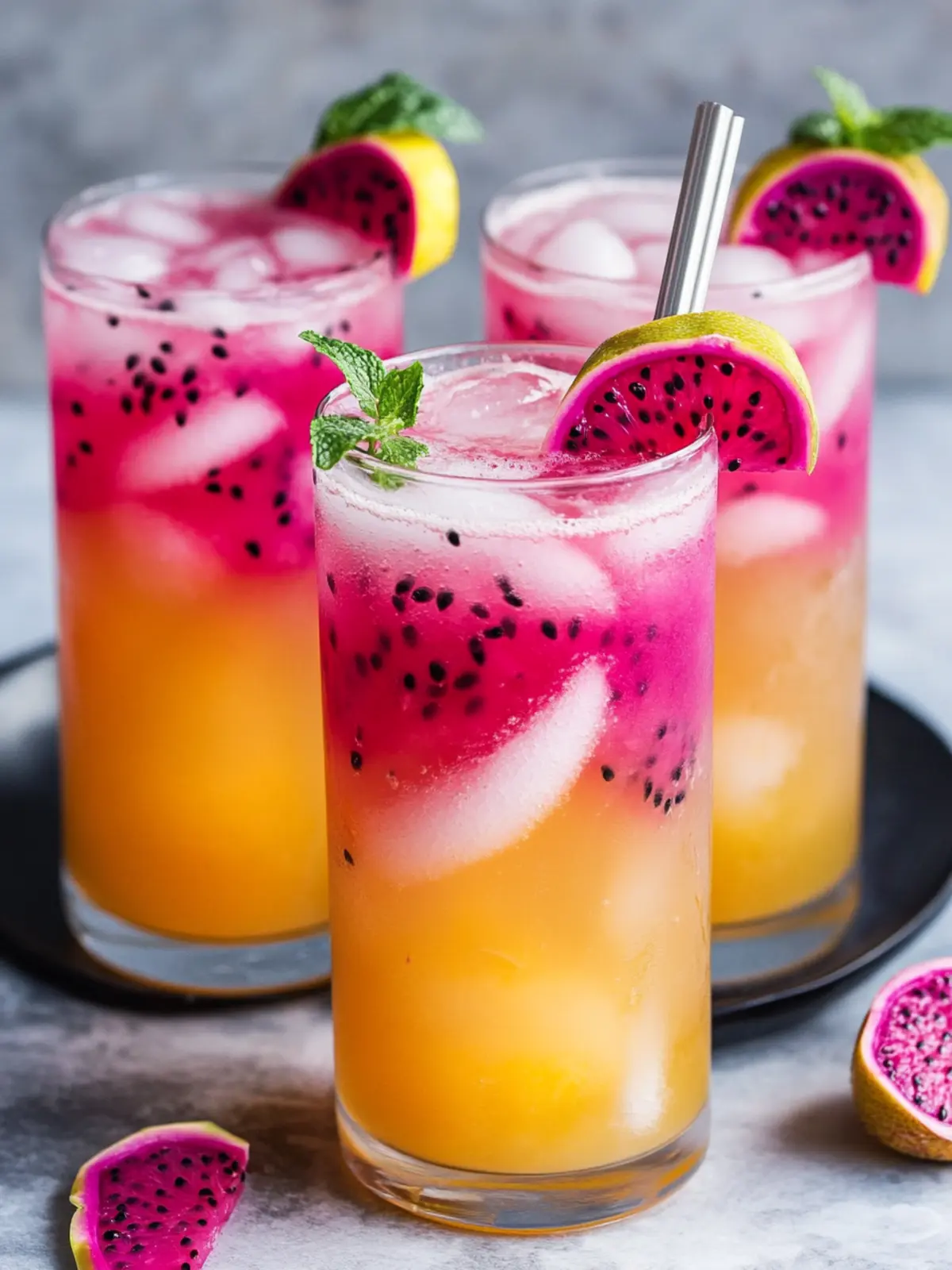 Homemade Mango Dragonfruit Lemonade for a Refreshing Summer Sip 2 Homemade Mango Dragonfruit Lemonade