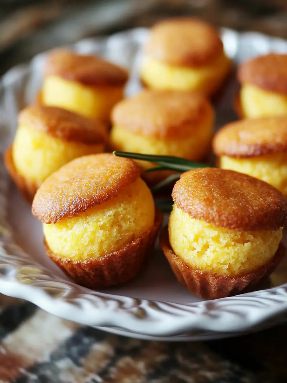 Savory Mini Cornbread Bites: Perfect Party Appetizers 5 Mini Cornbread Bites