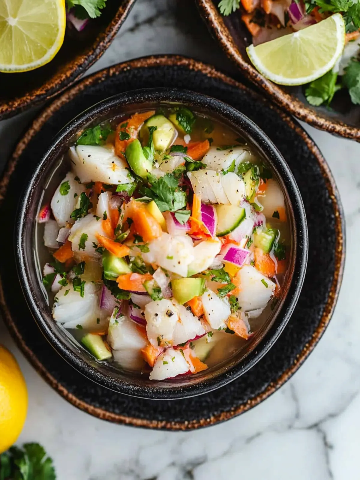 Irresistible Cod Ceviche: Fresh, Zesty, and Full of Flavor 2 Cod Ceviche