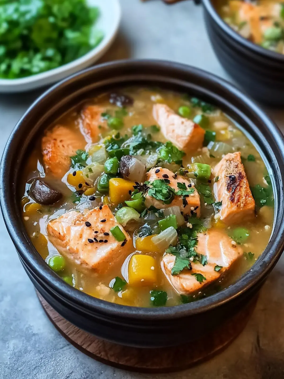 One Pot 20-Minute Miso Salmon Stew for Cozy Nights 5 One Pot 20-Minute Miso Salmon Stew