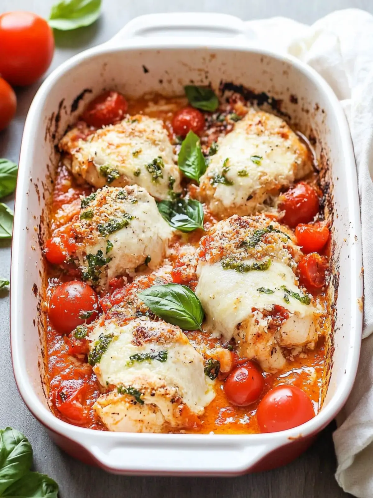 Bruschetta Chicken Bake: Irresistibly Fresh for Summer Nights 5 Bruschetta Chicken Bake