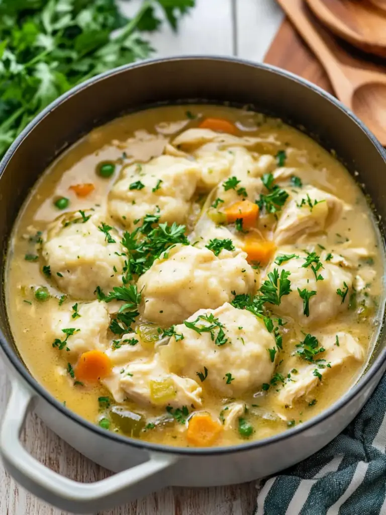 Gluten Free Chicken and Dumpling Soup