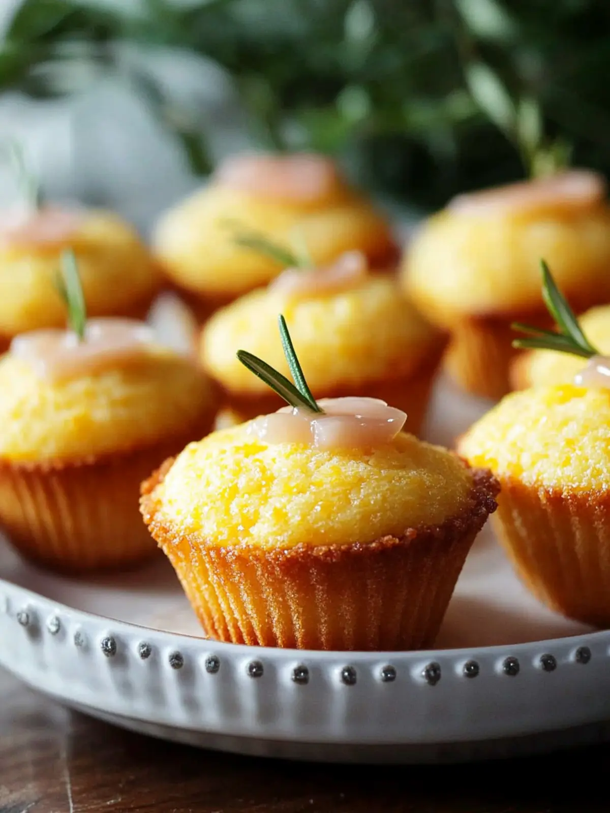 Savory Mini Cornbread Bites: Perfect Party Appetizers 2 Mini Cornbread Bites