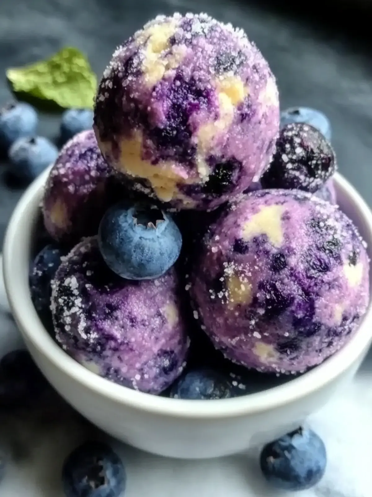 Blueberry Cheesecake Protein Bites: Healthy Indulgence Made Easy 2 Blueberry Cheesecake Protein Bites